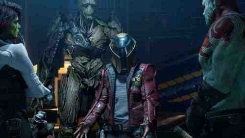 Should You Speak Into the Helmet or Put It Down in Chapter 5 of Marvel's Guardians of the Galaxy?