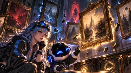 CONTROL Resonant Painting Puzzle: How to Solve the Könstig Gallery Puzzle