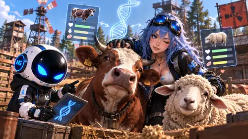 Rust Livestock Breeding Guide: Best Cow and Sheep Genes